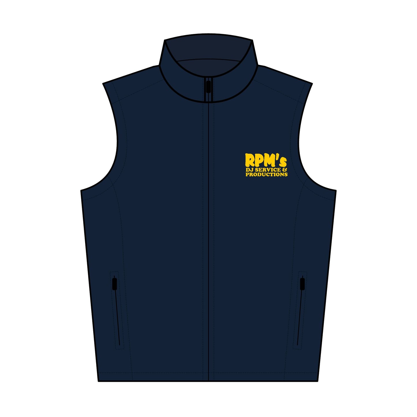 Custom Embroidered Soft Shell Vest for Men, Personalized Outerwear, Stylish Workwear, Gift for Him, Perfect for Outdoors