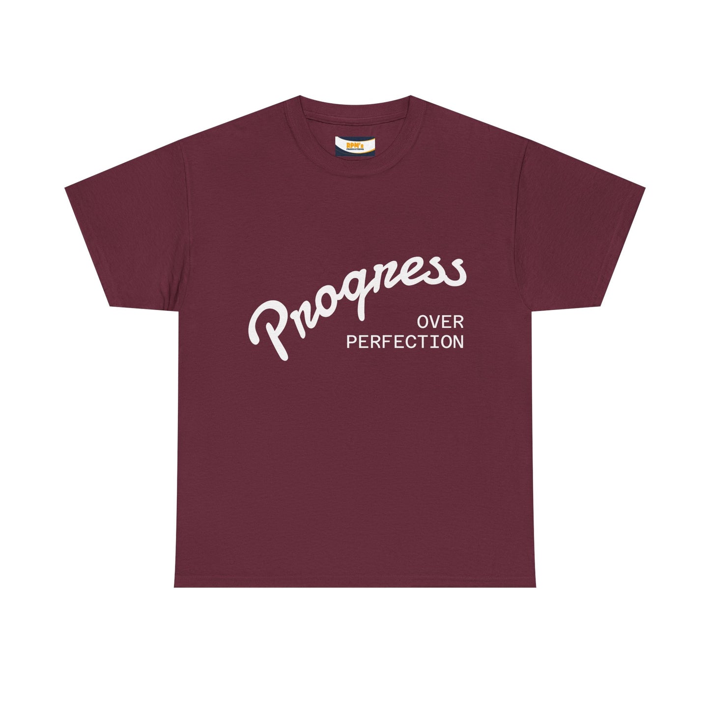 Progress Over Perfection Tee, Inspirational T-Shirt, Motivation Tee, Unisex Casual Shirt, Gift for Goal-Getters