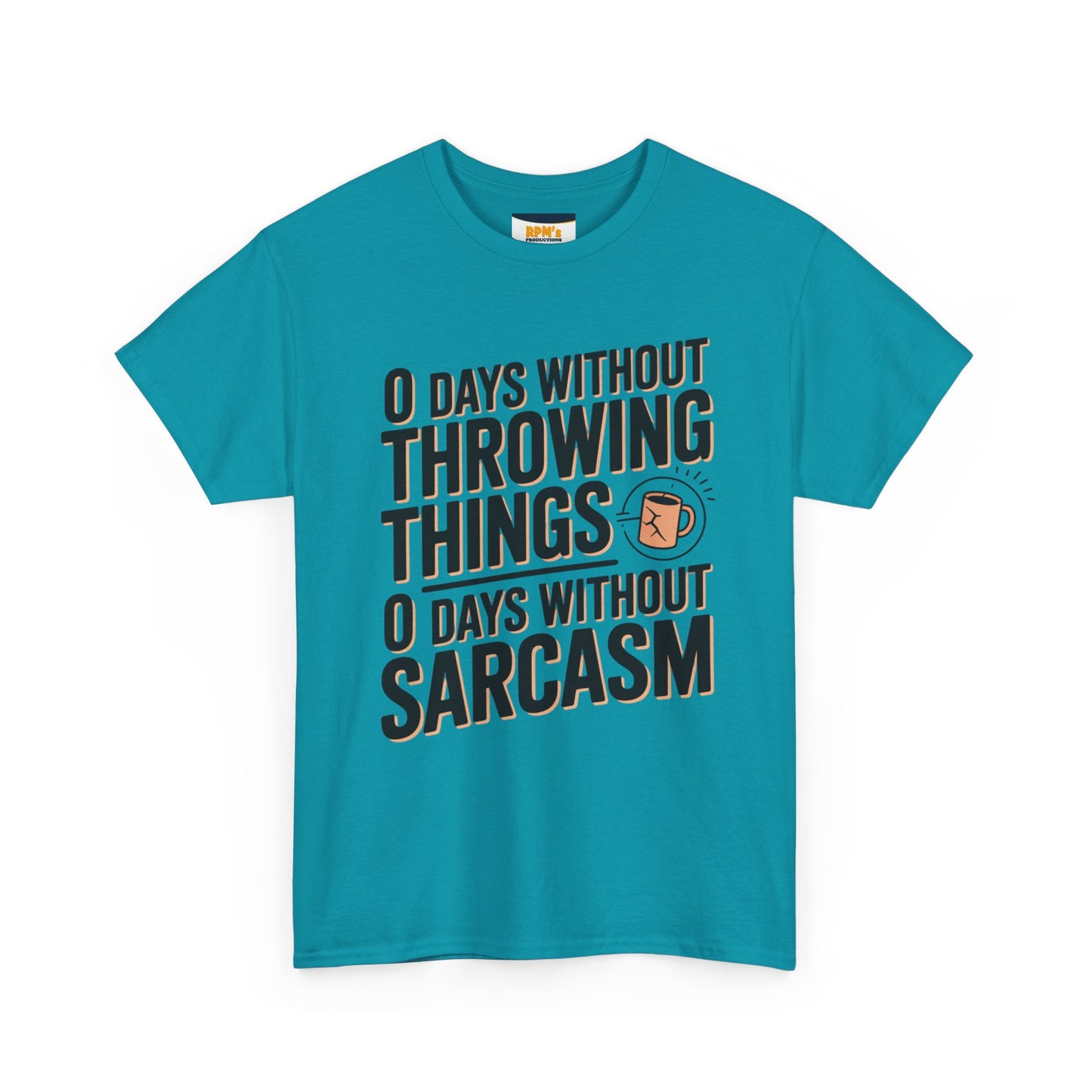 Sarcastic Unisex Heavy Cotton Tee, Funny Tee, Casual Wear, Gift for Sarcasm Lovers, Humor Shirt, Everyday Top