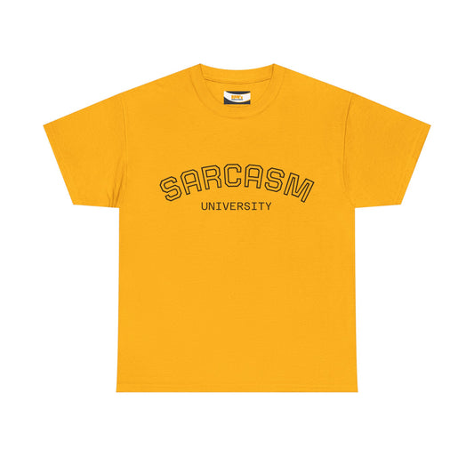 Sarcasm University Unisex Heavy Cotton Tee