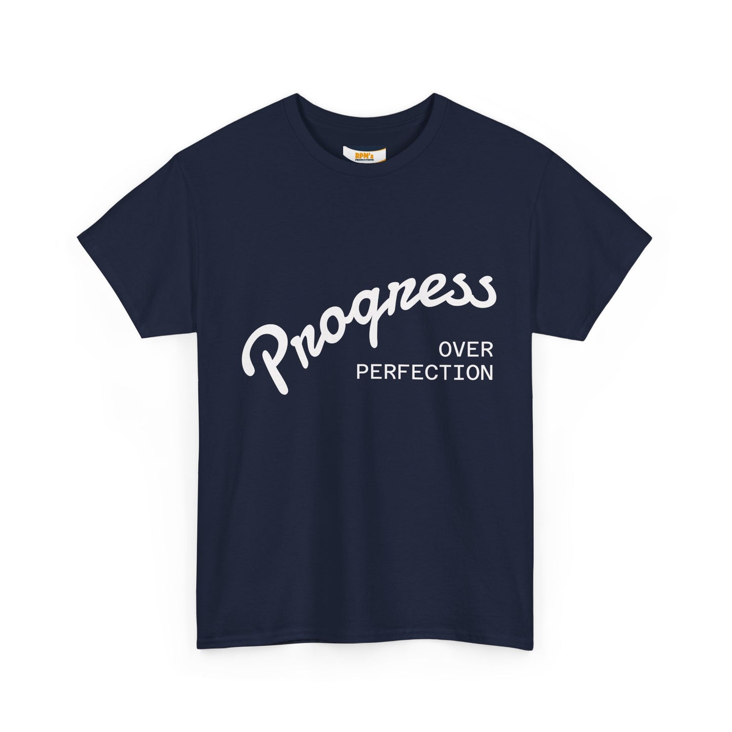 Progress Over Perfection Tee, Inspirational T-Shirt, Motivation Tee, Unisex Casual Shirt, Gift for Goal-Getters