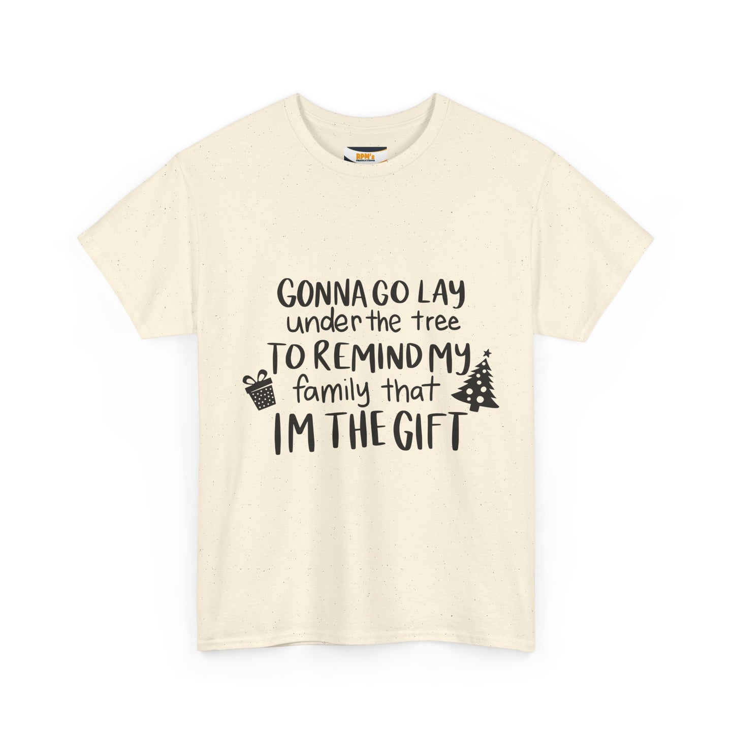 Gift Reminder Tee - Funny Christmas Shirt, Holiday Humor, Unisex Cotton Tee, Family Gift, Christmas Gift Shirt