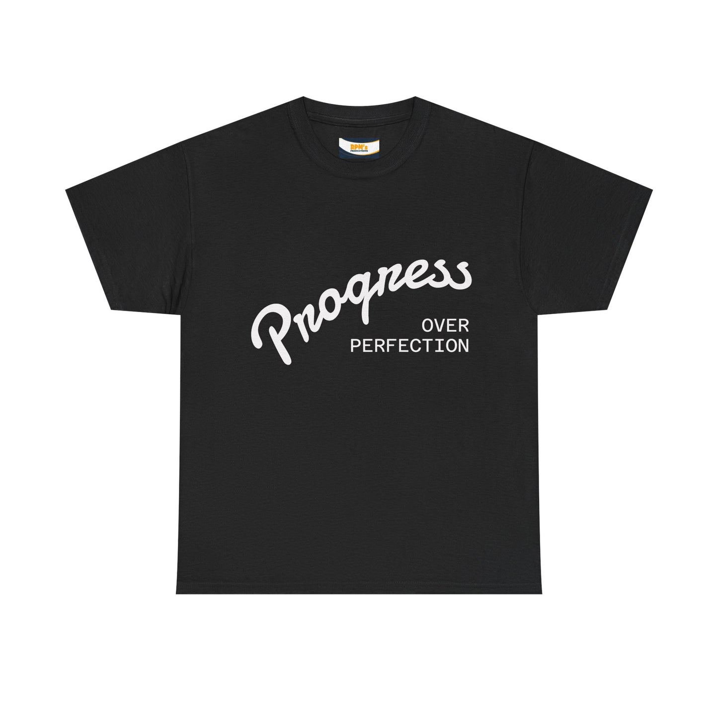 Progress Over Perfection Tee, Inspirational T-Shirt, Motivation Tee, Unisex Casual Shirt, Gift for Goal-Getters
