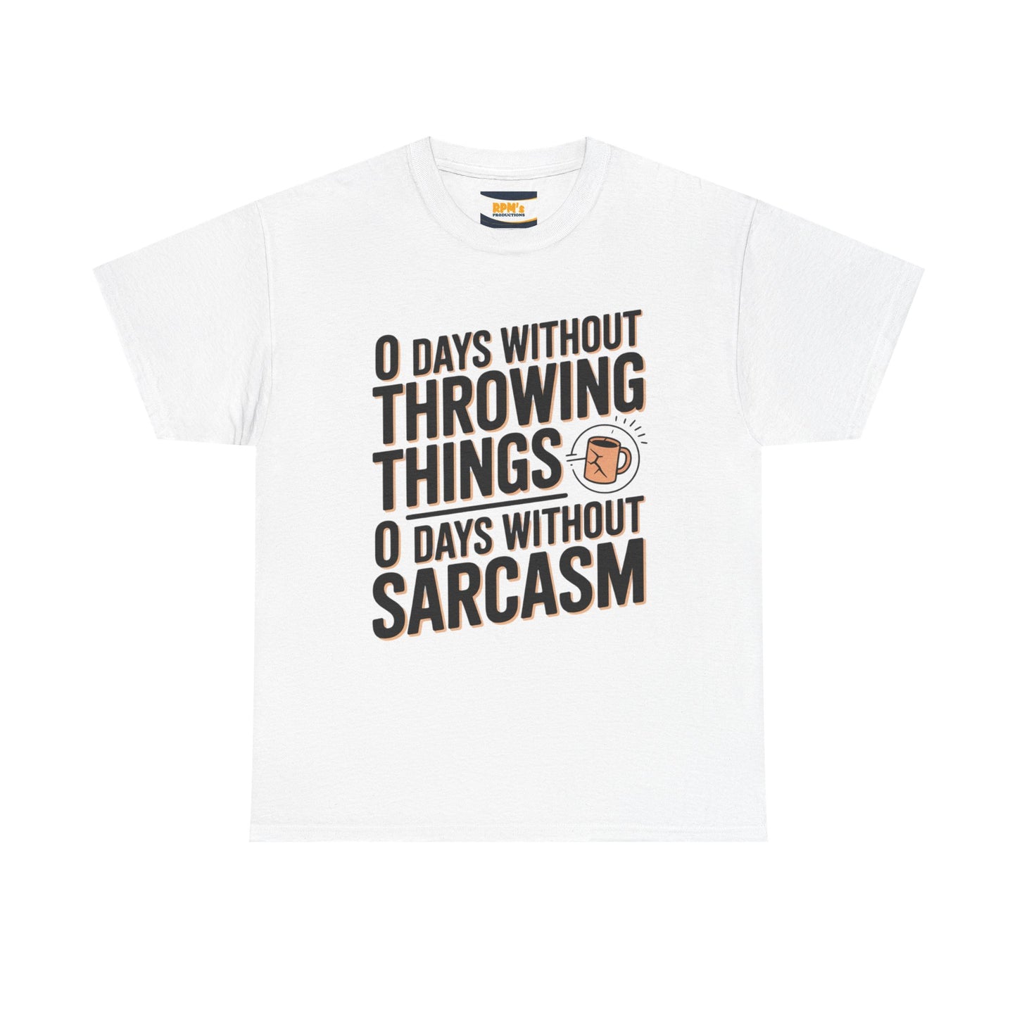 Sarcastic Unisex Heavy Cotton Tee, Funny Tee, Casual Wear, Gift for Sarcasm Lovers, Humor Shirt, Everyday Top