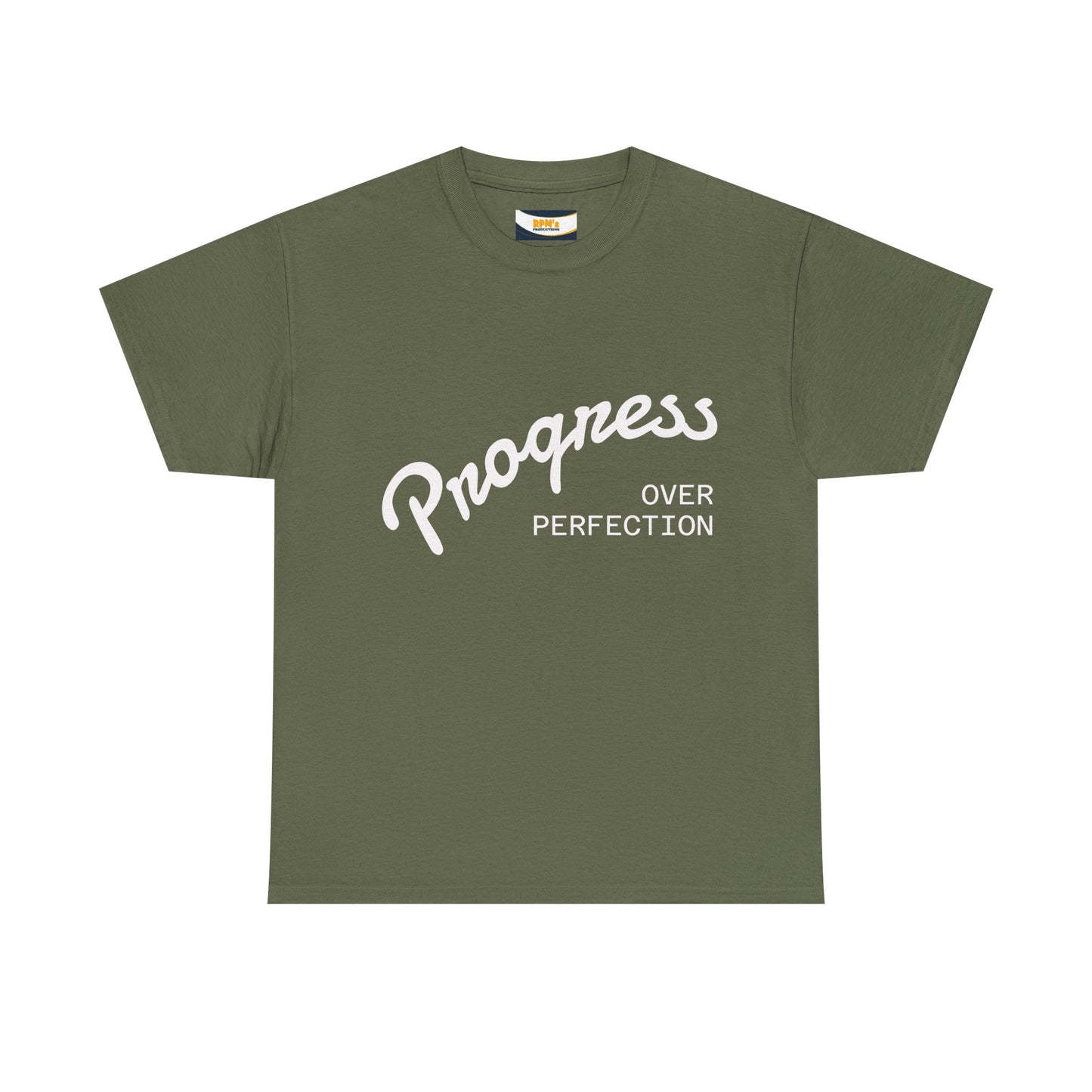 Progress Over Perfection Tee, Inspirational T-Shirt, Motivation Tee, Unisex Casual Shirt, Gift for Goal-Getters