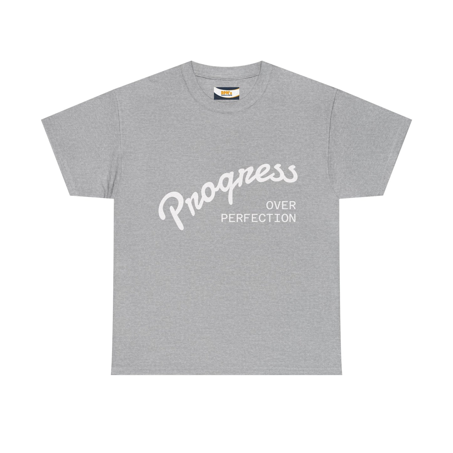 Progress Over Perfection Tee, Inspirational T-Shirt, Motivation Tee, Unisex Casual Shirt, Gift for Goal-Getters