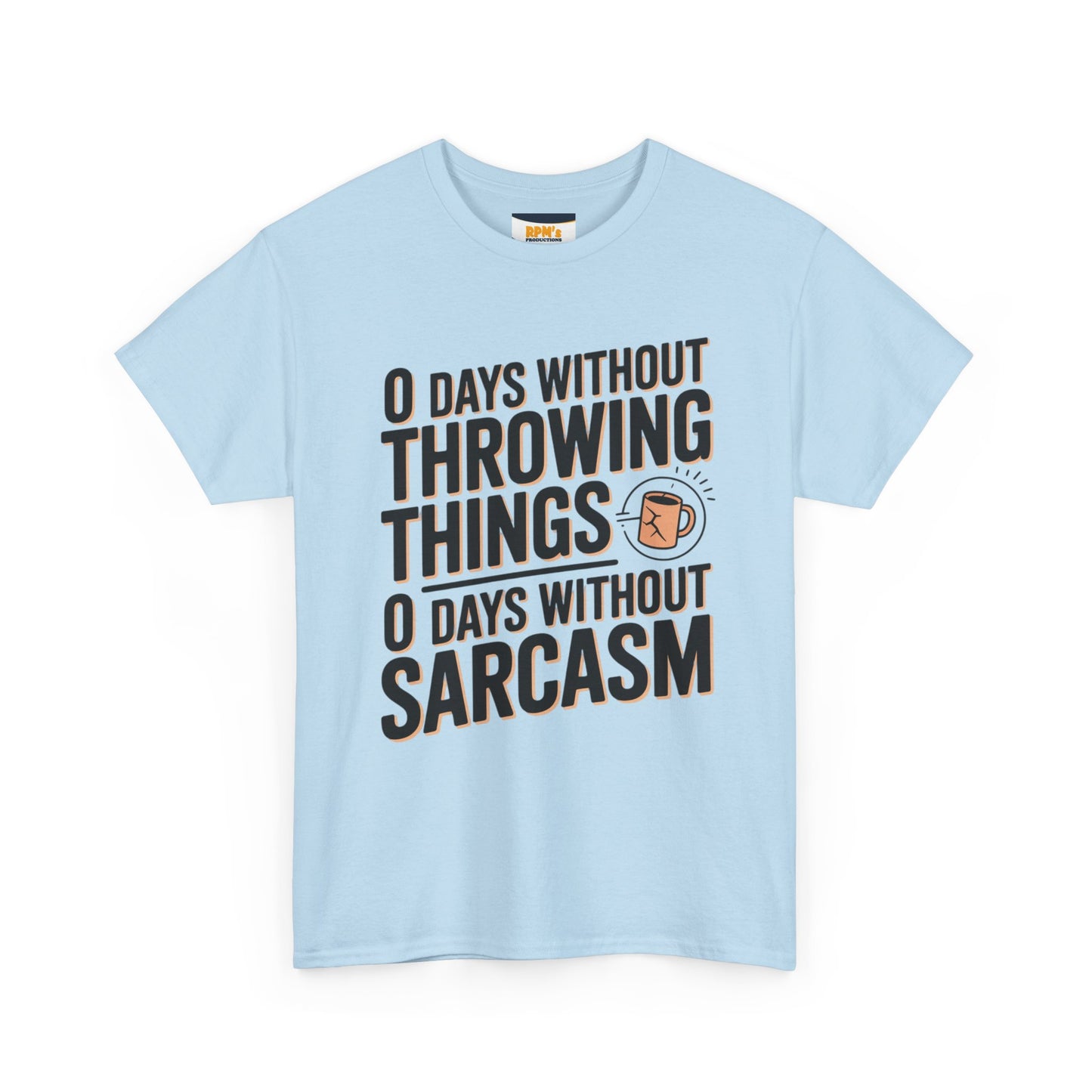 Sarcastic Unisex Heavy Cotton Tee, Funny Tee, Casual Wear, Gift for Sarcasm Lovers, Humor Shirt, Everyday Top