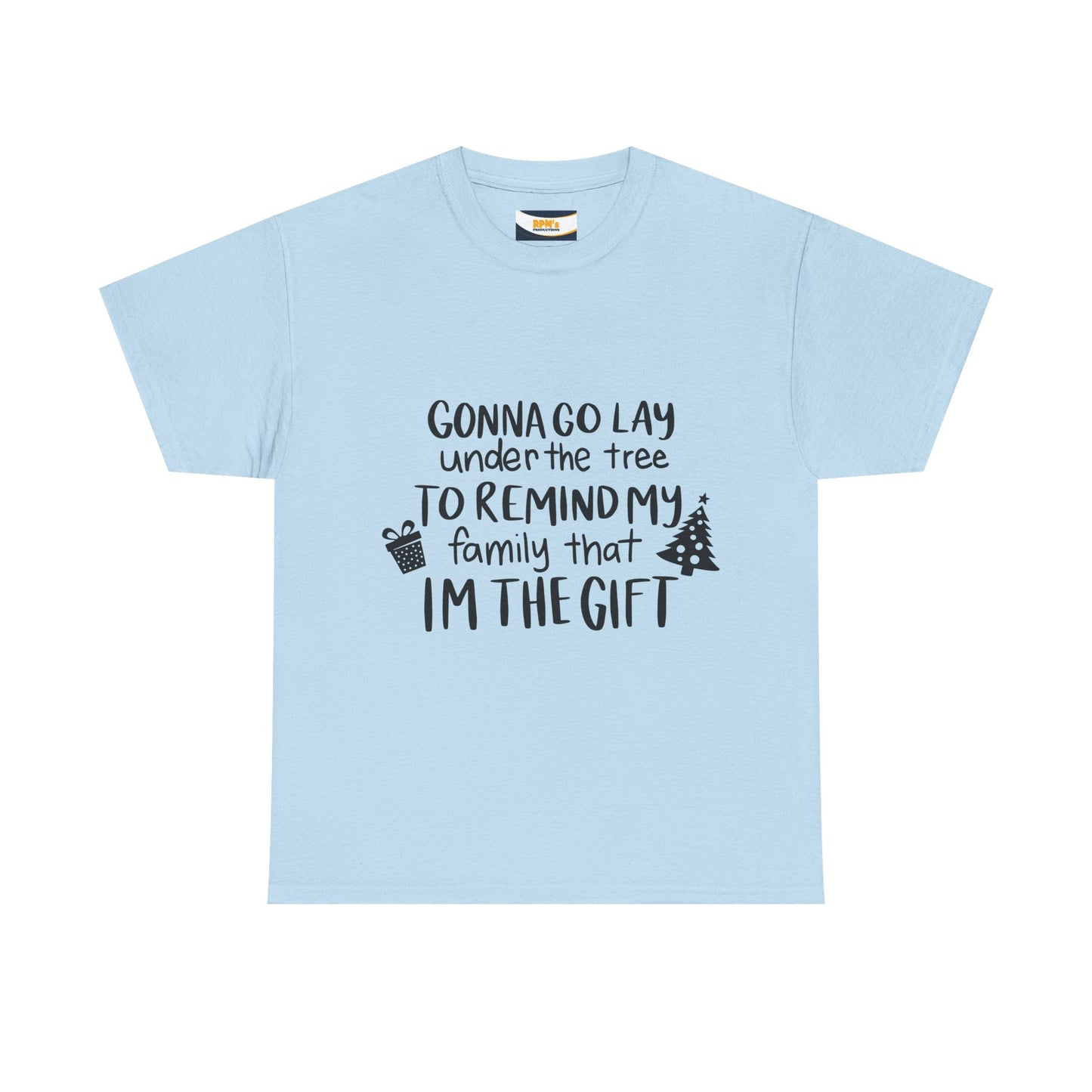 Gift Reminder Tee - Funny Christmas Shirt, Holiday Humor, Unisex Cotton Tee, Family Gift, Christmas Gift Shirt