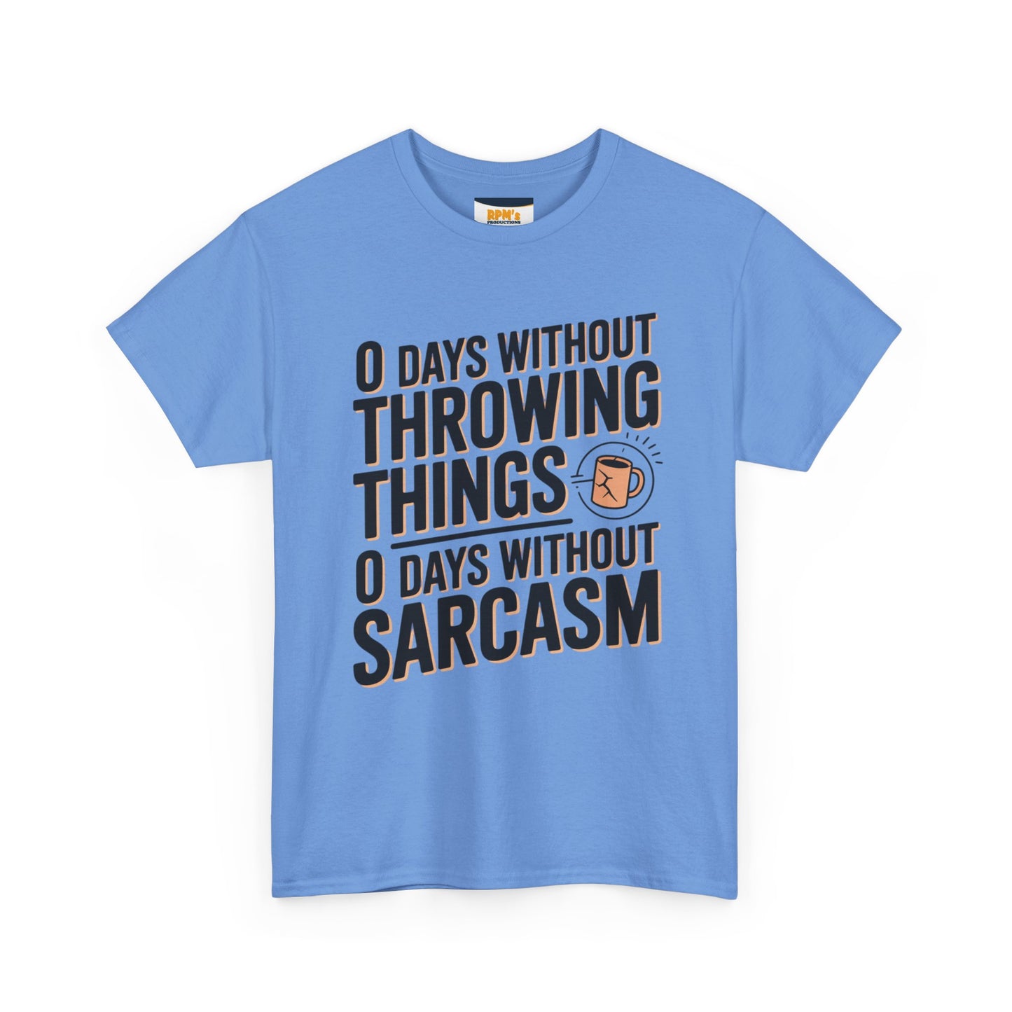 Sarcastic Unisex Heavy Cotton Tee, Funny Tee, Casual Wear, Gift for Sarcasm Lovers, Humor Shirt, Everyday Top
