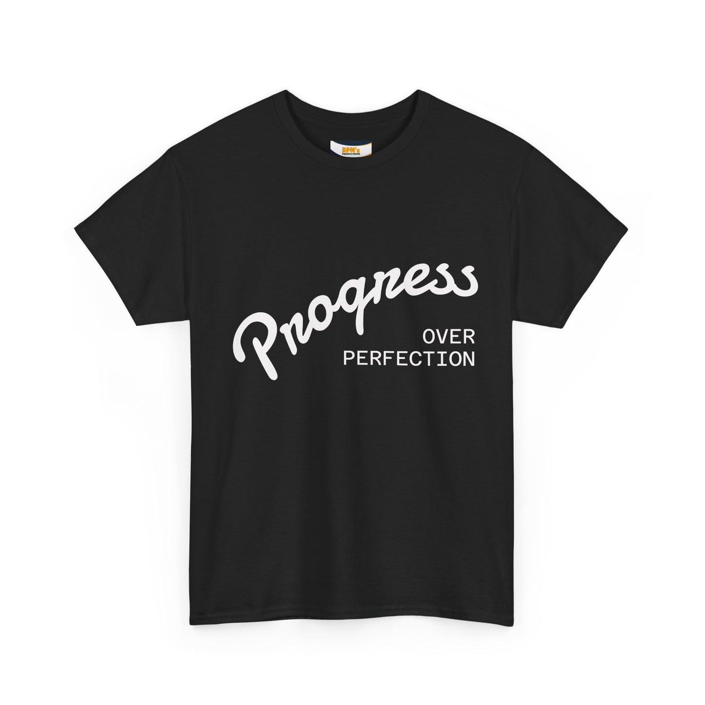 Progress Over Perfection Tee, Inspirational T-Shirt, Motivation Tee, Unisex Casual Shirt, Gift for Goal-Getters