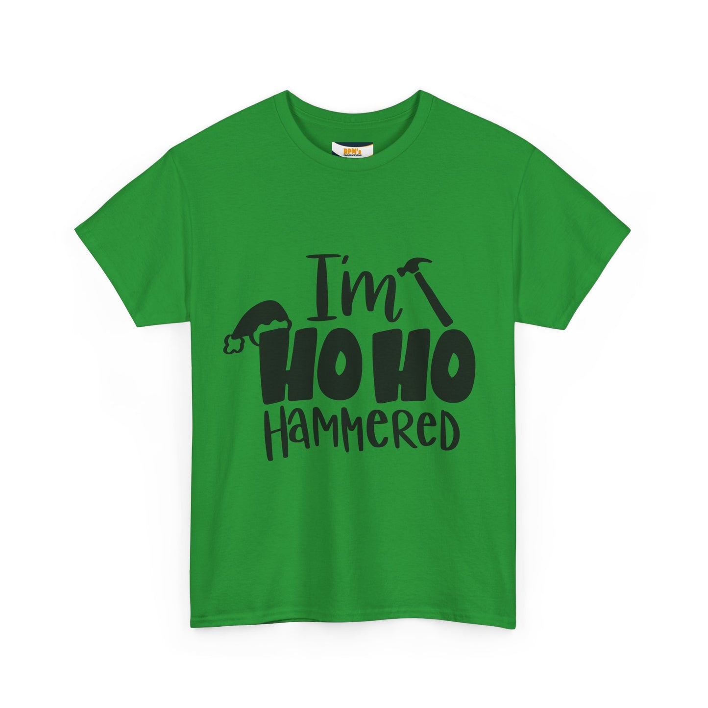 I'm Hammered Holiday Tee, Funny Christmas T-Shirt, Unisex Humor Top, Gift for Dad, Party Shirt, Casual Wear
