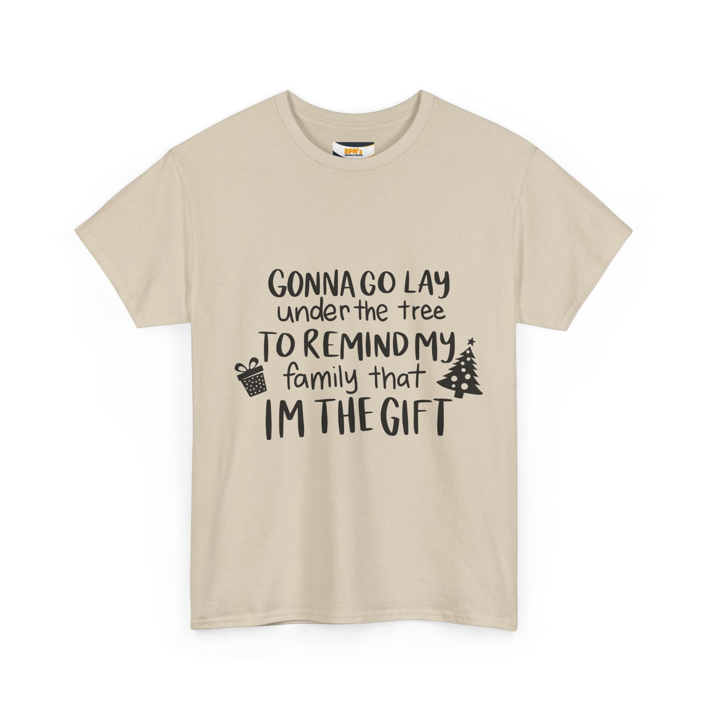 Gift Reminder Tee - Funny Christmas Shirt, Holiday Humor, Unisex Cotton Tee, Family Gift, Christmas Gift Shirt