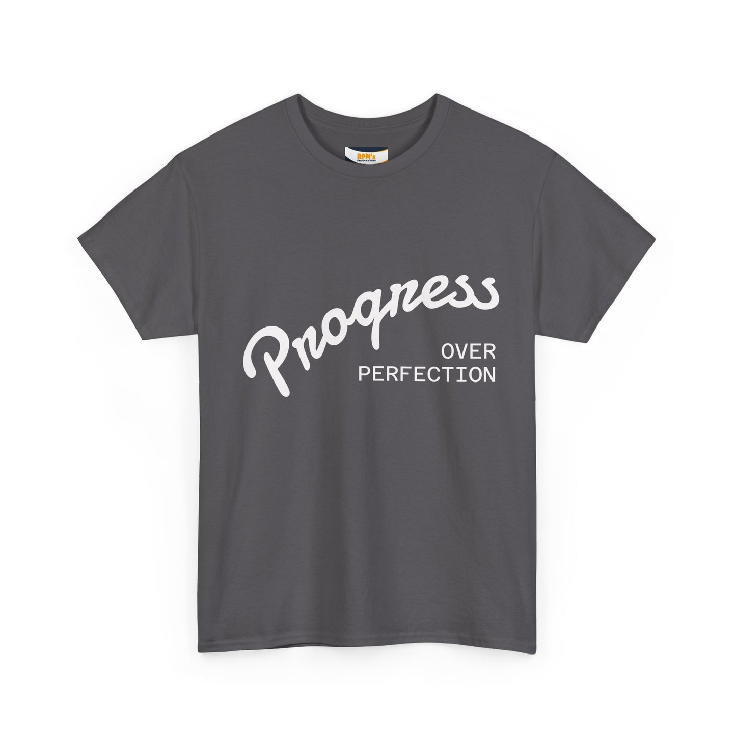 Progress Over Perfection Tee, Inspirational T-Shirt, Motivation Tee, Unisex Casual Shirt, Gift for Goal-Getters