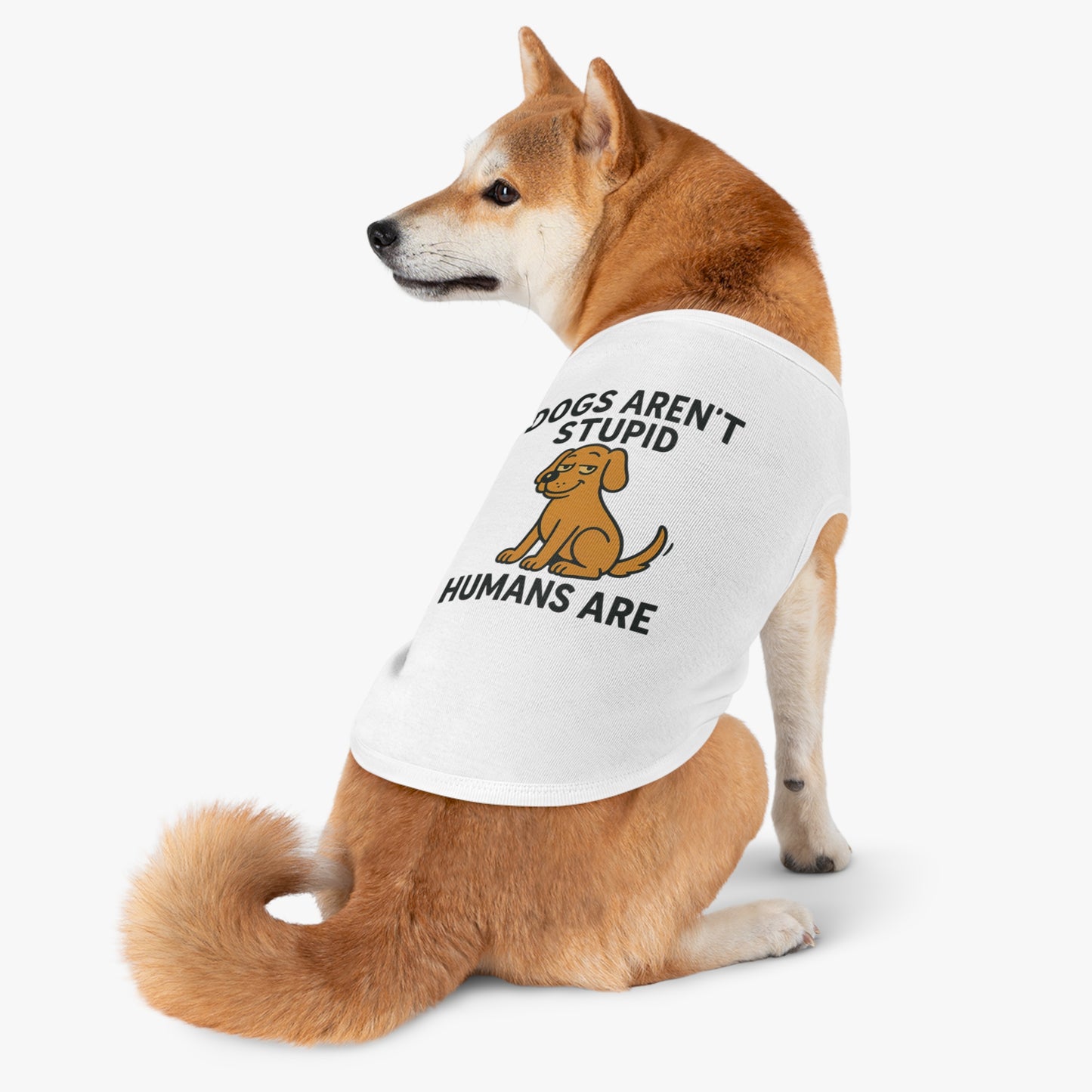 Humorous Dog Tank Top - Perfect for Pet Lovers, Doggie Apparel, Funny Gifts, Casual Wear, Dog-Themed Clothing