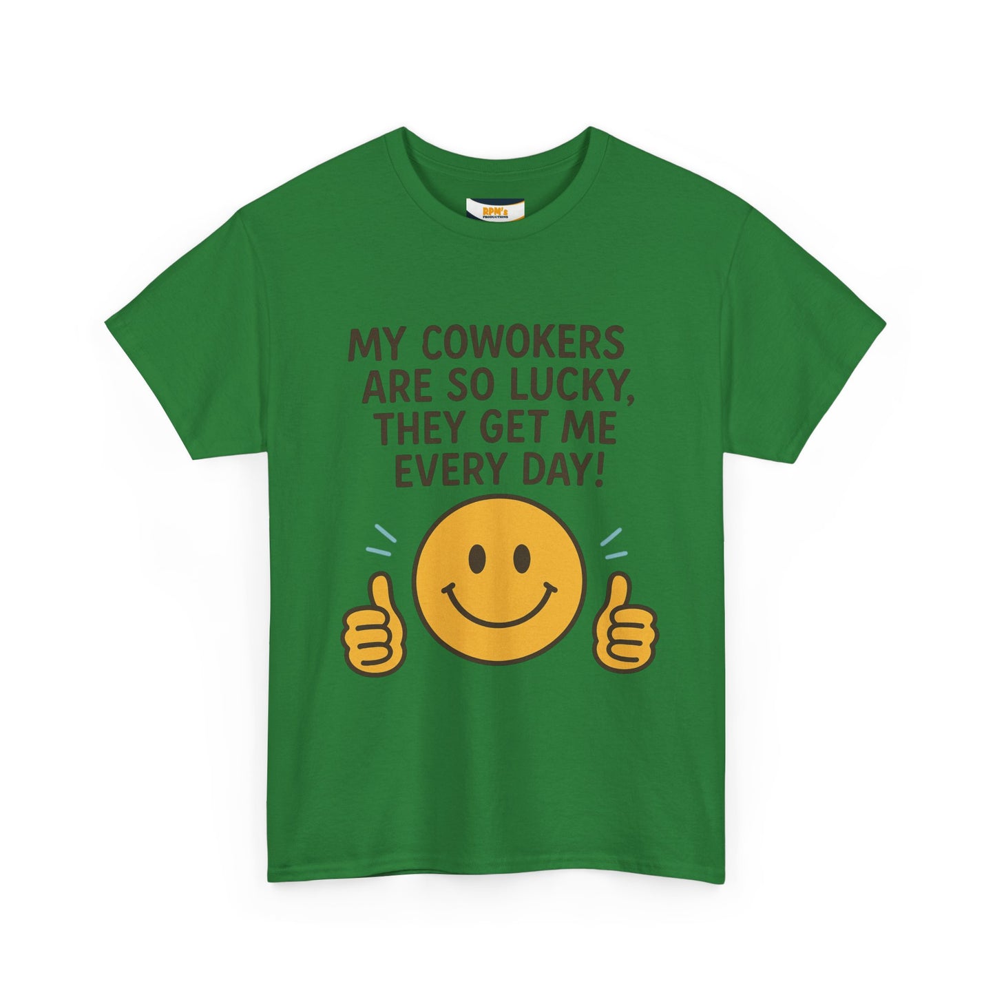 Funny Work Quote Unisex Heavy Cotton Tee, Office Humor Shirt, Coworker Gift, Sarcastic Tee, Work from Home Apparel