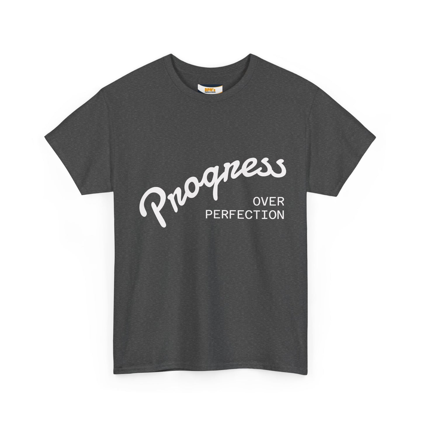Progress Over Perfection Tee, Inspirational T-Shirt, Motivation Tee, Unisex Casual Shirt, Gift for Goal-Getters