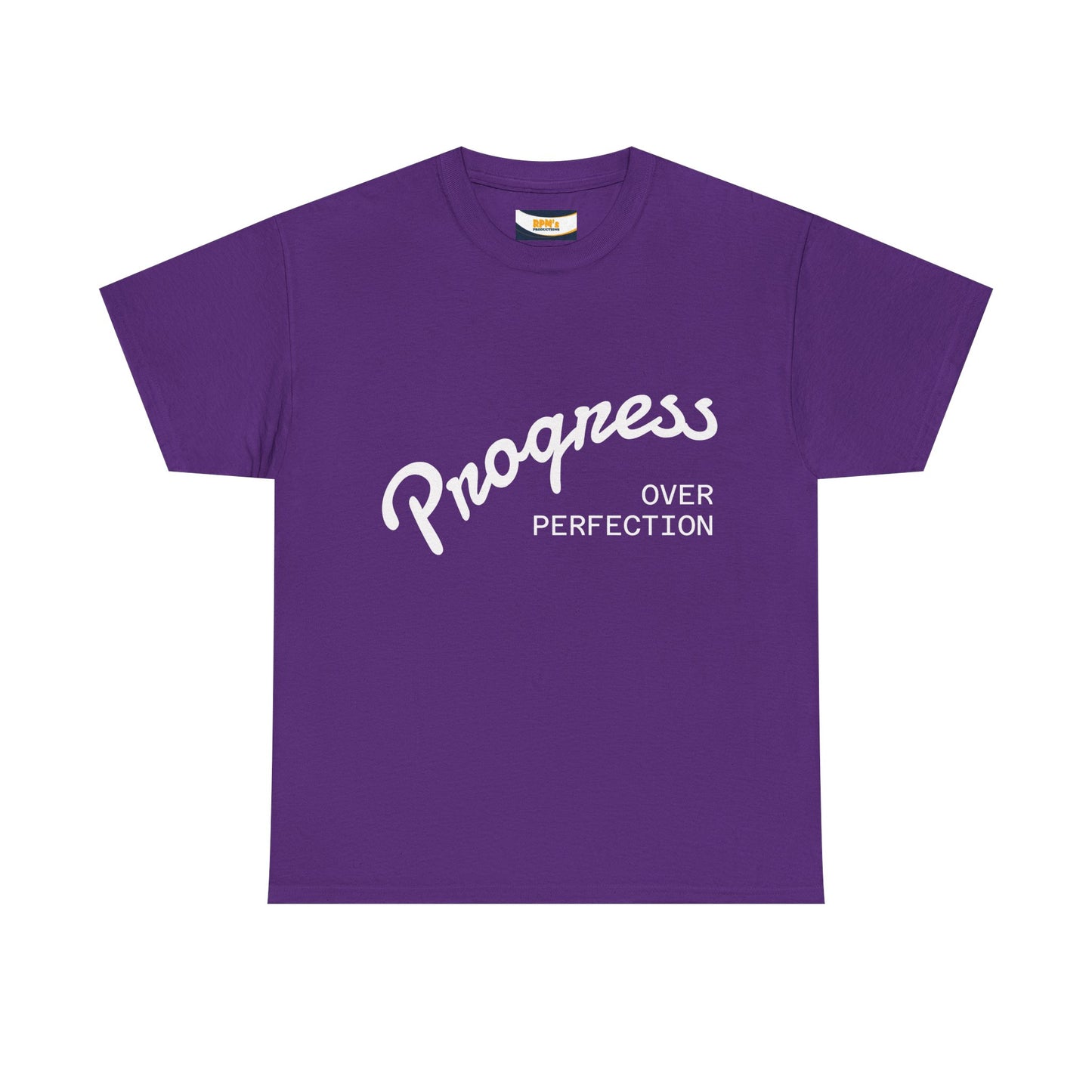 Progress Over Perfection Tee, Inspirational T-Shirt, Motivation Tee, Unisex Casual Shirt, Gift for Goal-Getters