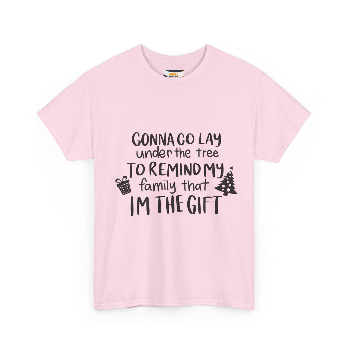 Gift Reminder Tee - Funny Christmas Shirt, Holiday Humor, Unisex Cotton Tee, Family Gift, Christmas Gift Shirt