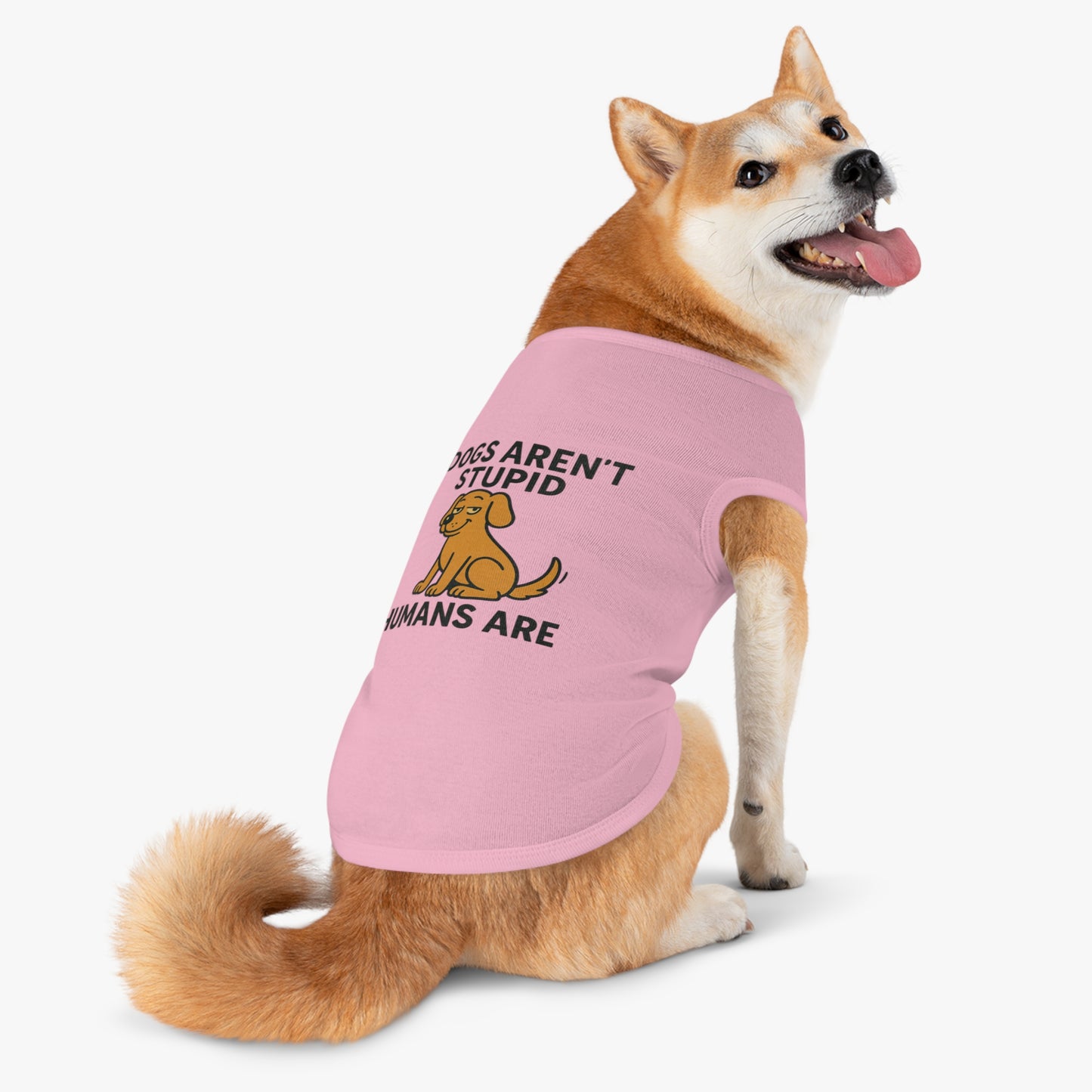 Humorous Dog Tank Top - Perfect for Pet Lovers, Doggie Apparel, Funny Gifts, Casual Wear, Dog-Themed Clothing