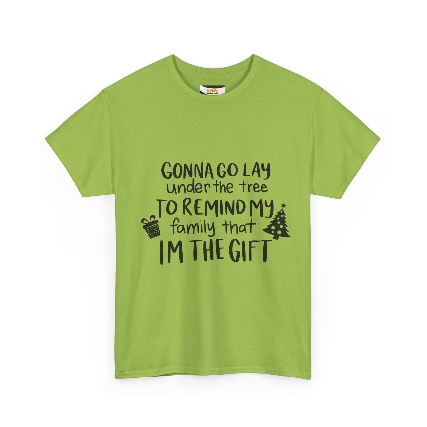 Gift Reminder Tee - Funny Christmas Shirt, Holiday Humor, Unisex Cotton Tee, Family Gift, Christmas Gift Shirt