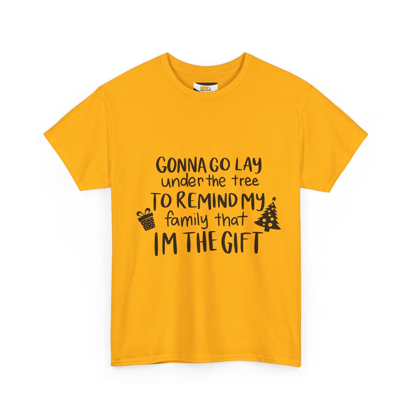 Gift Reminder Tee - Funny Christmas Shirt, Holiday Humor, Unisex Cotton Tee, Family Gift, Christmas Gift Shirt