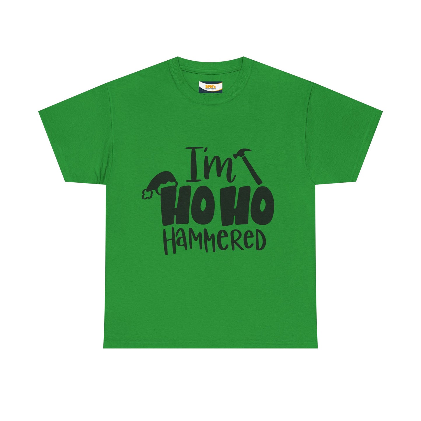 I'm Hammered Holiday Tee, Funny Christmas T-Shirt, Unisex Humor Top, Gift for Dad, Party Shirt, Casual Wear