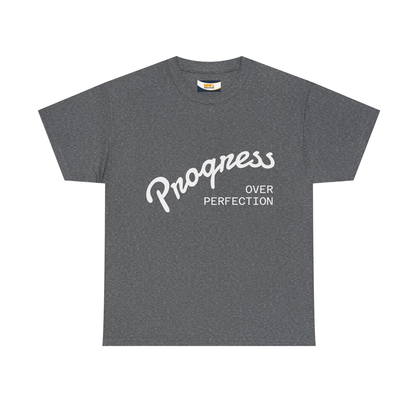 Progress Over Perfection Tee, Inspirational T-Shirt, Motivation Tee, Unisex Casual Shirt, Gift for Goal-Getters