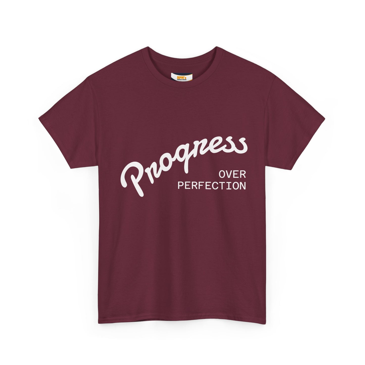 Progress Over Perfection Tee, Inspirational T-Shirt, Motivation Tee, Unisex Casual Shirt, Gift for Goal-Getters