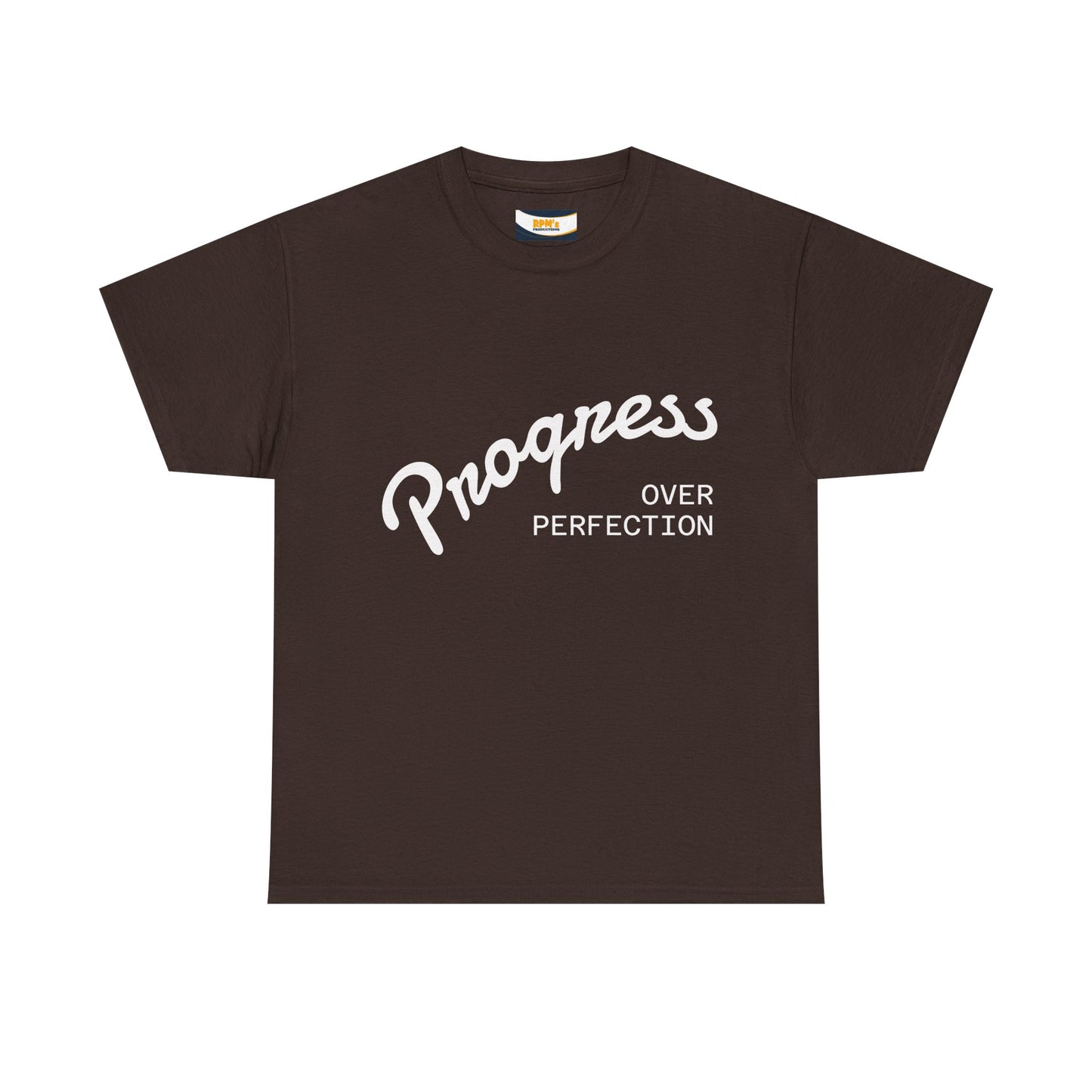 Progress Over Perfection Tee, Inspirational T-Shirt, Motivation Tee, Unisex Casual Shirt, Gift for Goal-Getters
