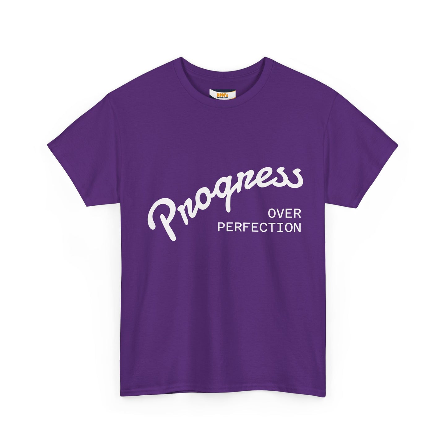 Progress Over Perfection Tee, Inspirational T-Shirt, Motivation Tee, Unisex Casual Shirt, Gift for Goal-Getters