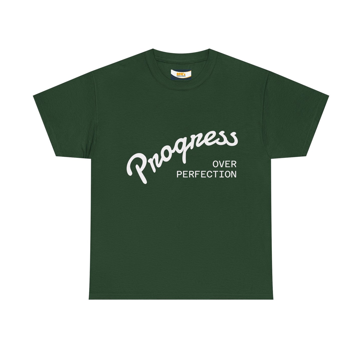 Progress Over Perfection Tee, Inspirational T-Shirt, Motivation Tee, Unisex Casual Shirt, Gift for Goal-Getters