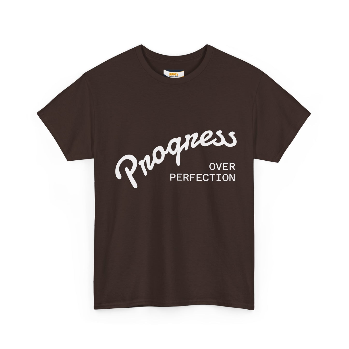 Progress Over Perfection Tee, Inspirational T-Shirt, Motivation Tee, Unisex Casual Shirt, Gift for Goal-Getters