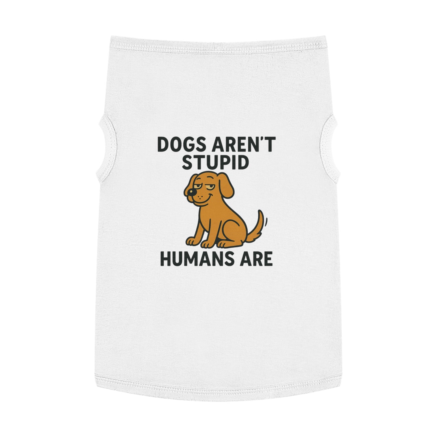 Humorous Dog Tank Top - Perfect for Pet Lovers, Doggie Apparel, Funny Gifts, Casual Wear, Dog-Themed Clothing