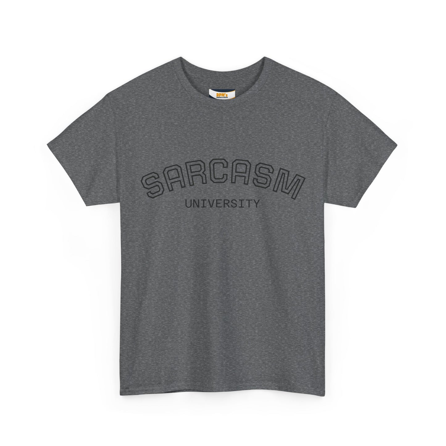 Sarcasm University Unisex Heavy Cotton Tee