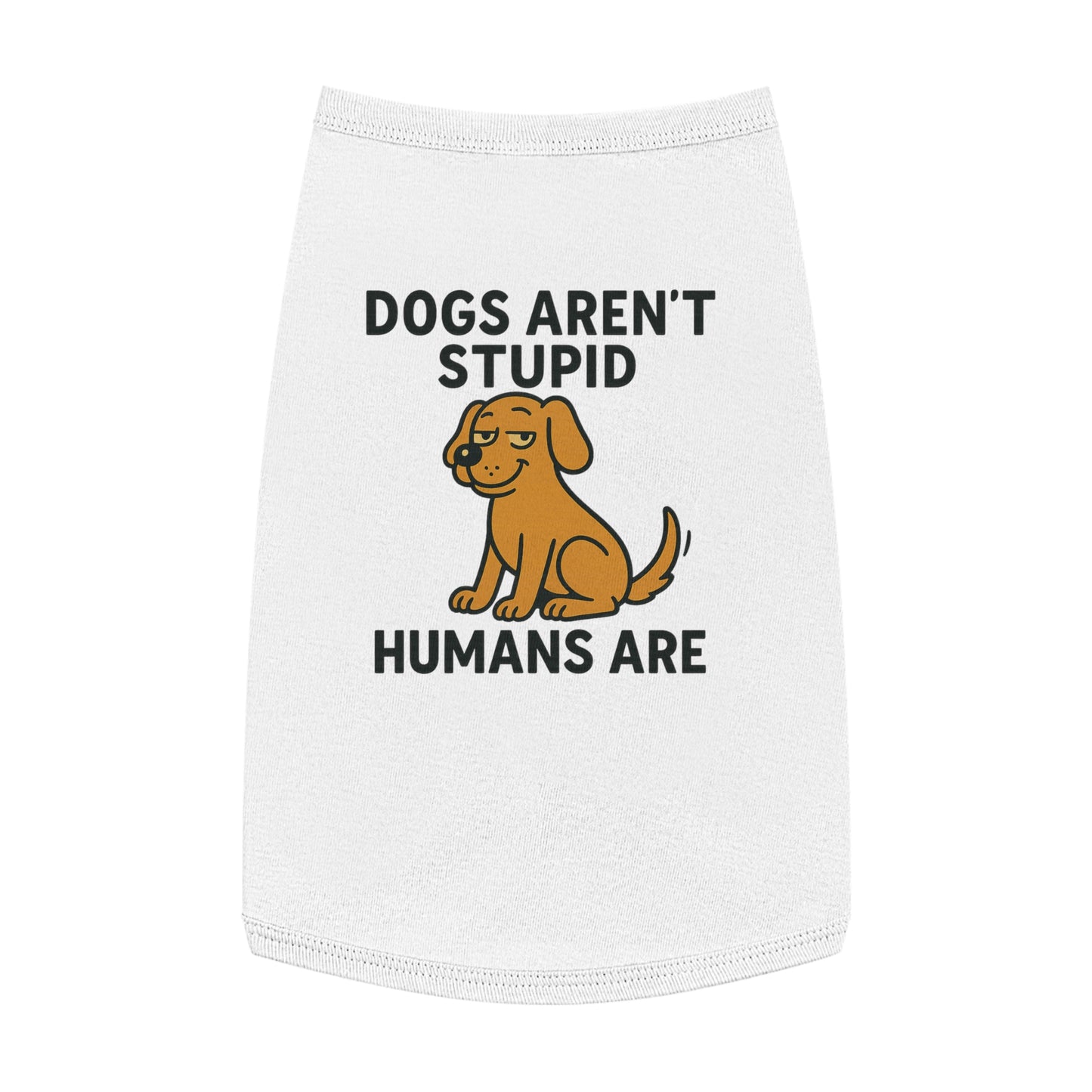 Humorous Dog Tank Top - Perfect for Pet Lovers, Doggie Apparel, Funny Gifts, Casual Wear, Dog-Themed Clothing