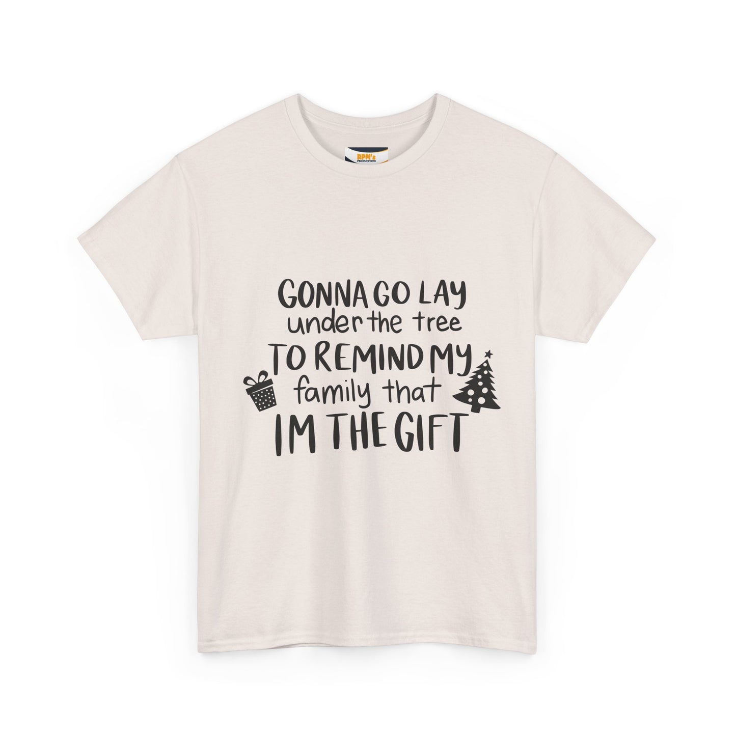 Gift Reminder Tee - Funny Christmas Shirt, Holiday Humor, Unisex Cotton Tee, Family Gift, Christmas Gift Shirt