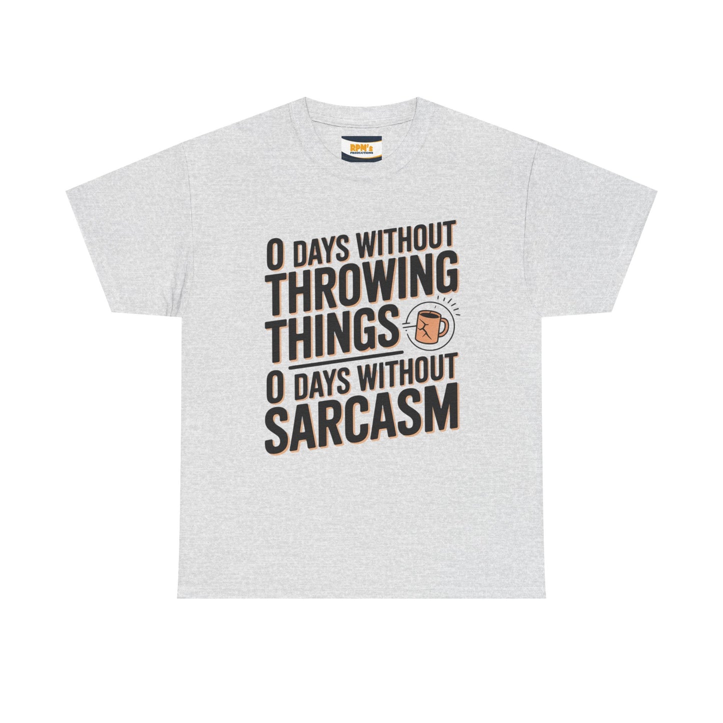 Sarcastic Unisex Heavy Cotton Tee, Funny Tee, Casual Wear, Gift for Sarcasm Lovers, Humor Shirt, Everyday Top