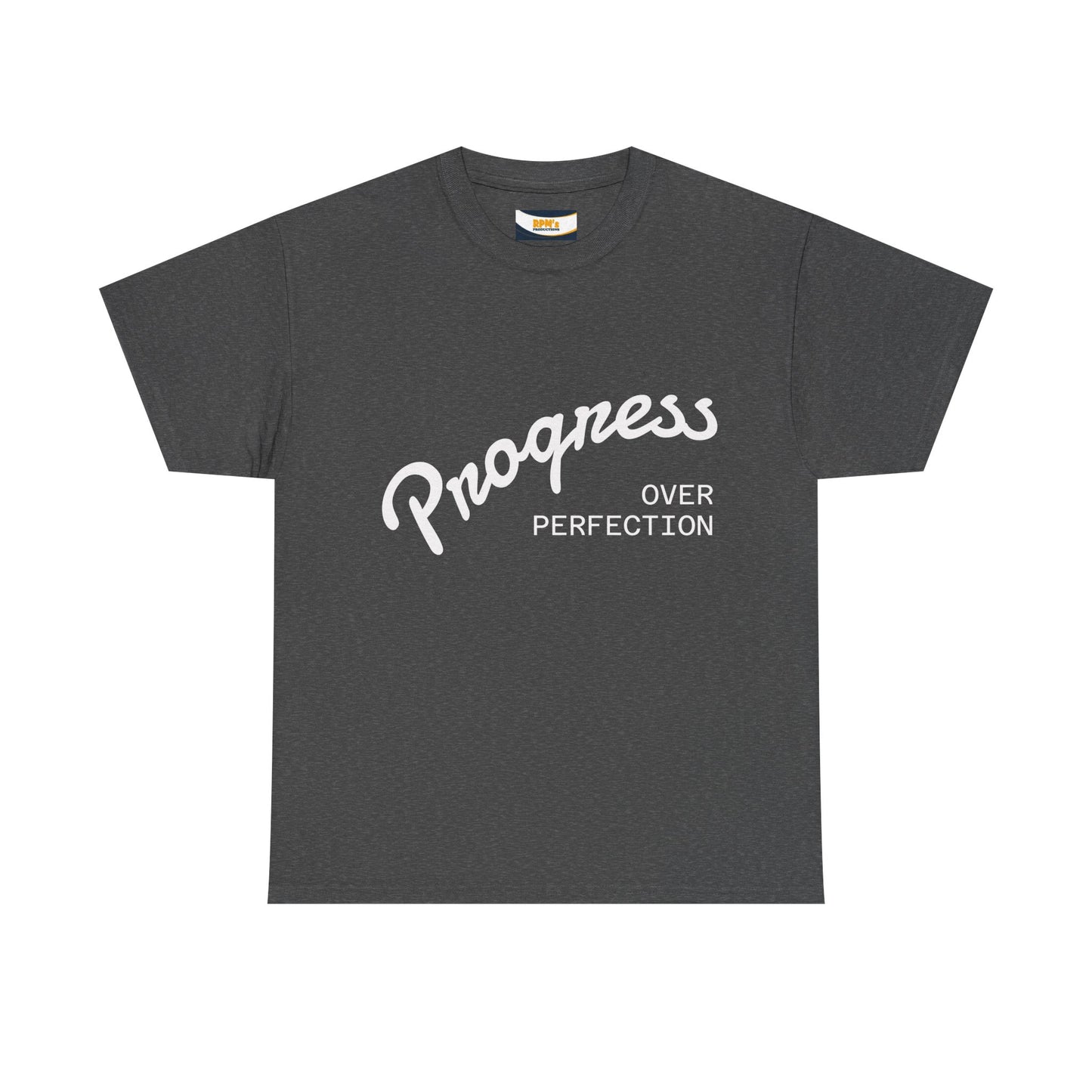 Progress Over Perfection Tee, Inspirational T-Shirt, Motivation Tee, Unisex Casual Shirt, Gift for Goal-Getters