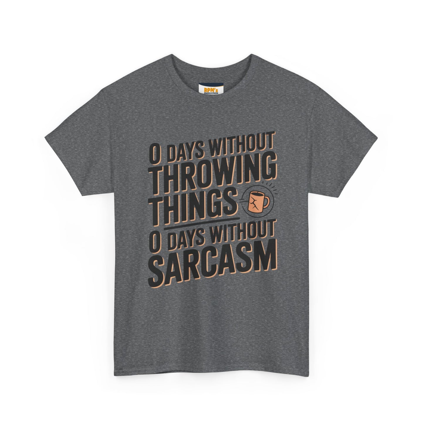 Sarcastic Unisex Heavy Cotton Tee, Funny Tee, Casual Wear, Gift for Sarcasm Lovers, Humor Shirt, Everyday Top