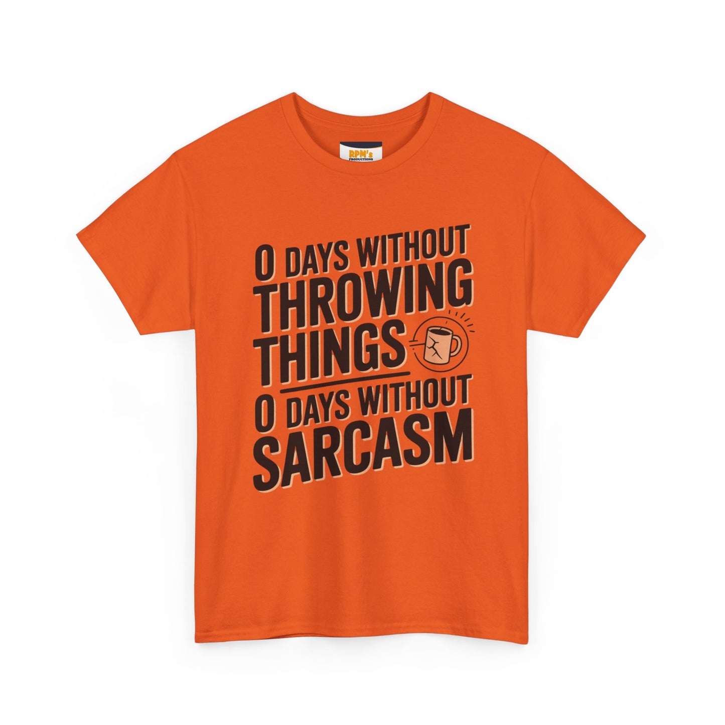Sarcastic Unisex Heavy Cotton Tee, Funny Tee, Casual Wear, Gift for Sarcasm Lovers, Humor Shirt, Everyday Top