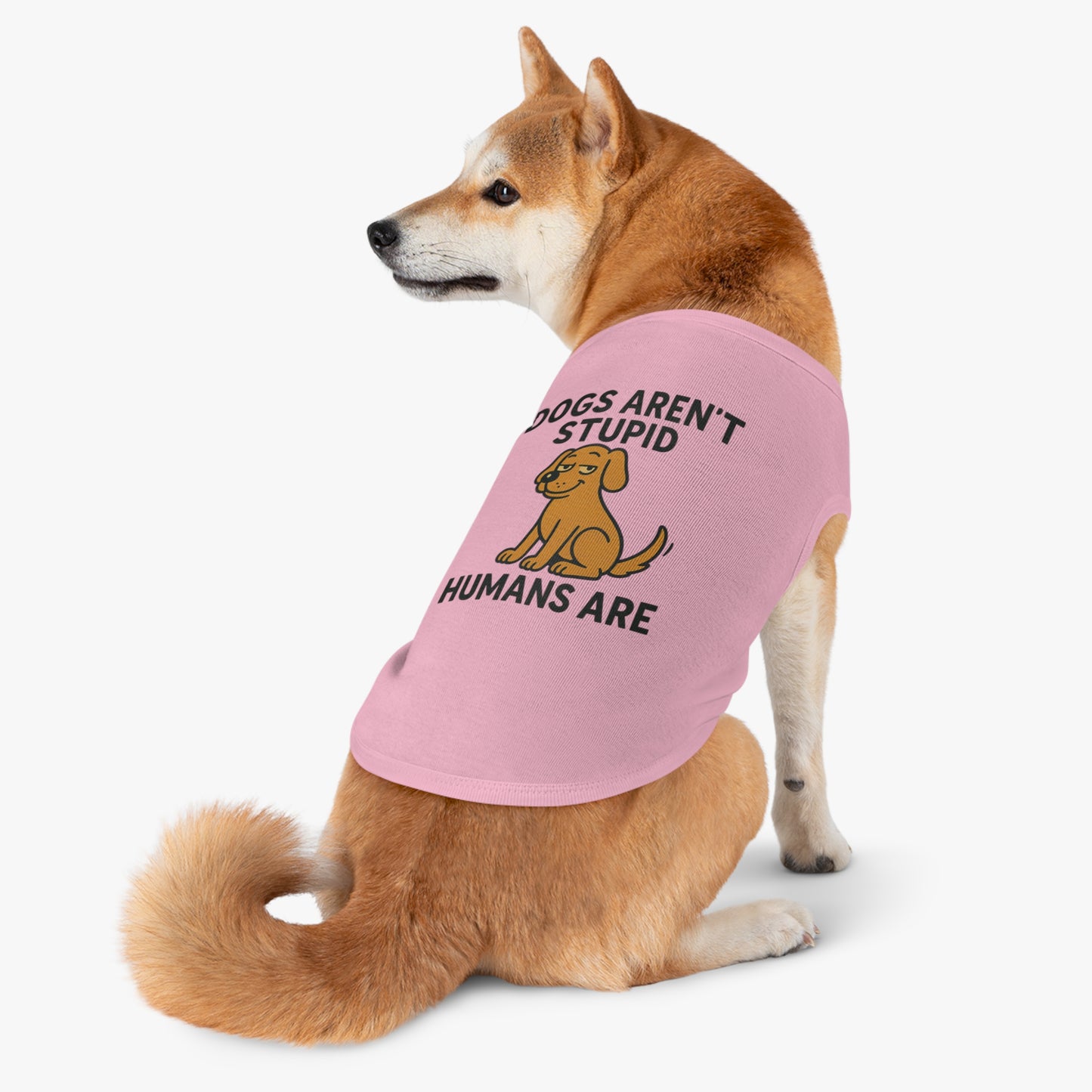 Humorous Dog Tank Top - Perfect for Pet Lovers, Doggie Apparel, Funny Gifts, Casual Wear, Dog-Themed Clothing