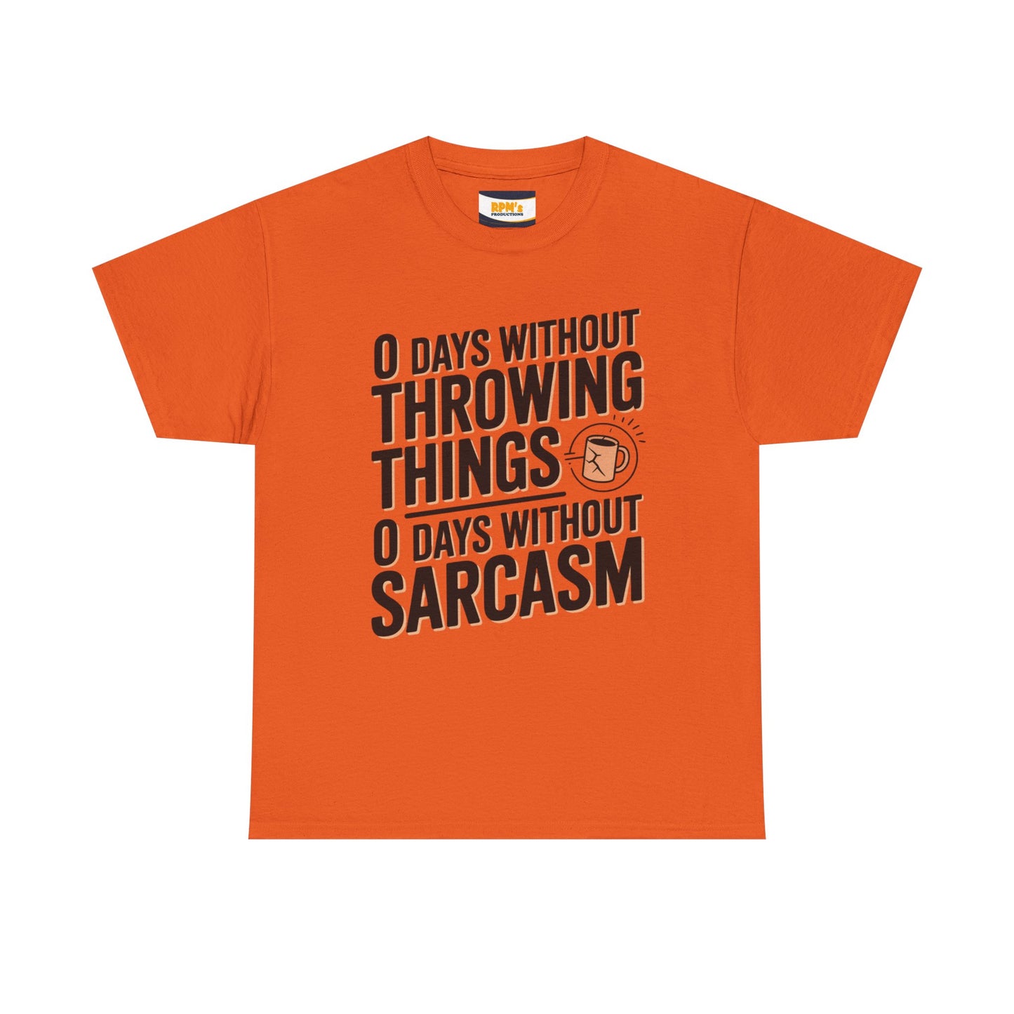 Sarcastic Unisex Heavy Cotton Tee, Funny Tee, Casual Wear, Gift for Sarcasm Lovers, Humor Shirt, Everyday Top