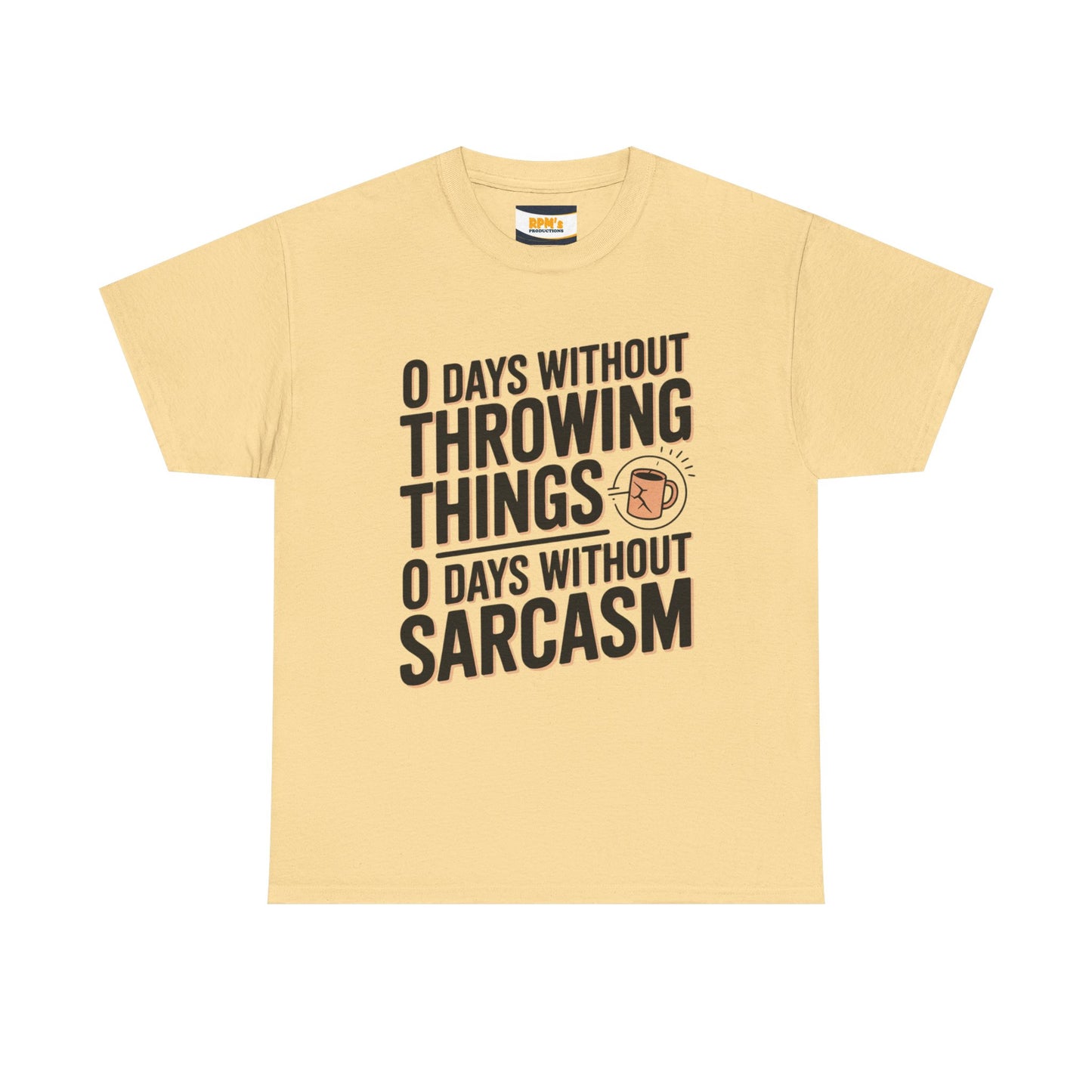 Sarcastic Unisex Heavy Cotton Tee, Funny Tee, Casual Wear, Gift for Sarcasm Lovers, Humor Shirt, Everyday Top