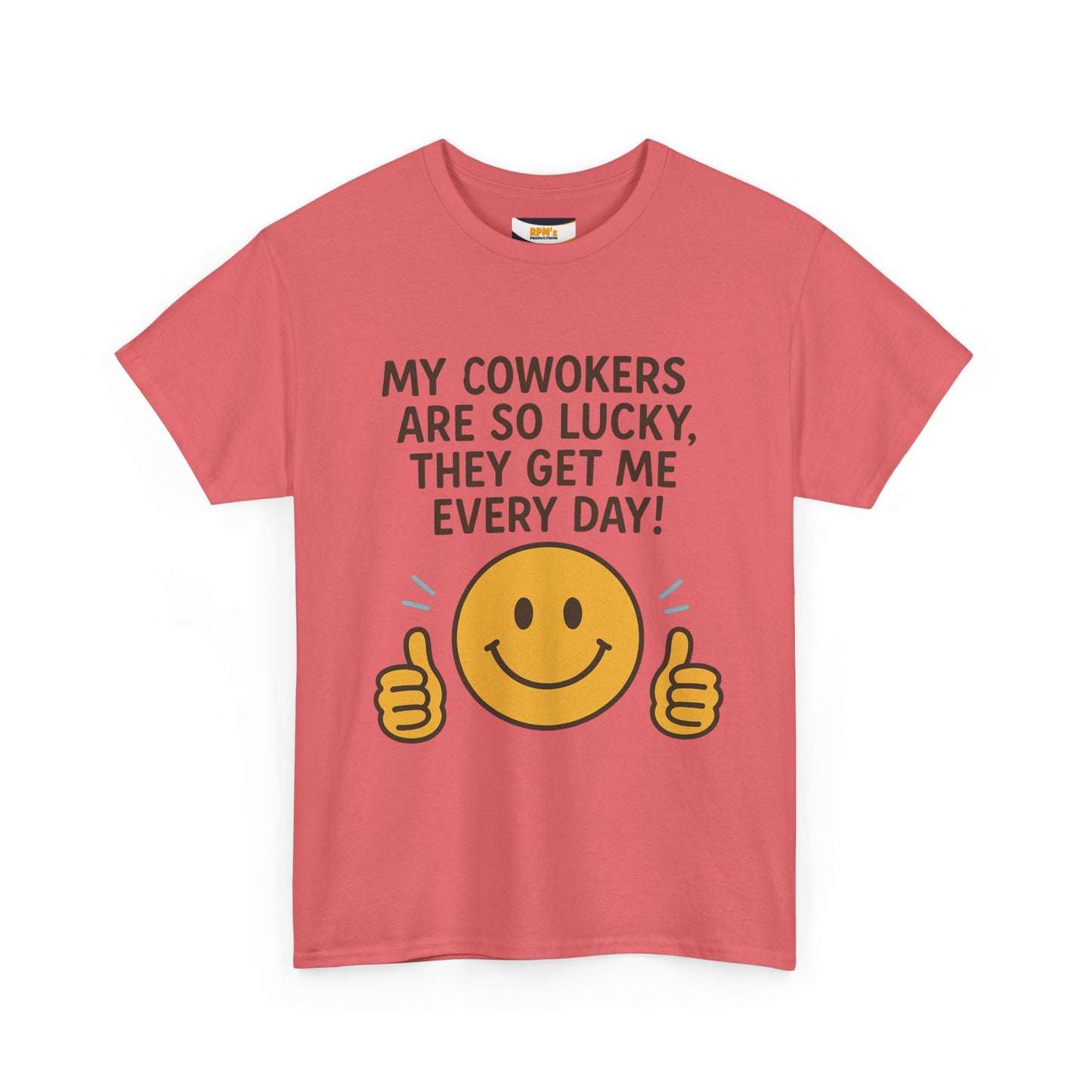 Funny Work Quote Unisex Heavy Cotton Tee, Office Humor Shirt, Coworker Gift, Sarcastic Tee, Work from Home Apparel