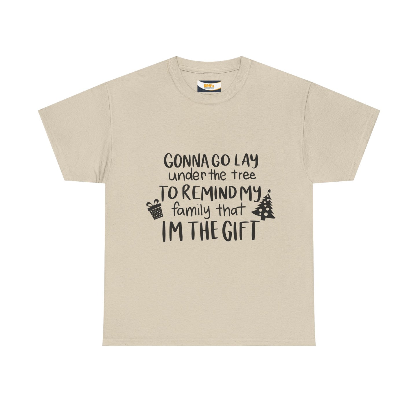 Gift Reminder Tee - Funny Christmas Shirt, Holiday Humor, Unisex Cotton Tee, Family Gift, Christmas Gift Shirt