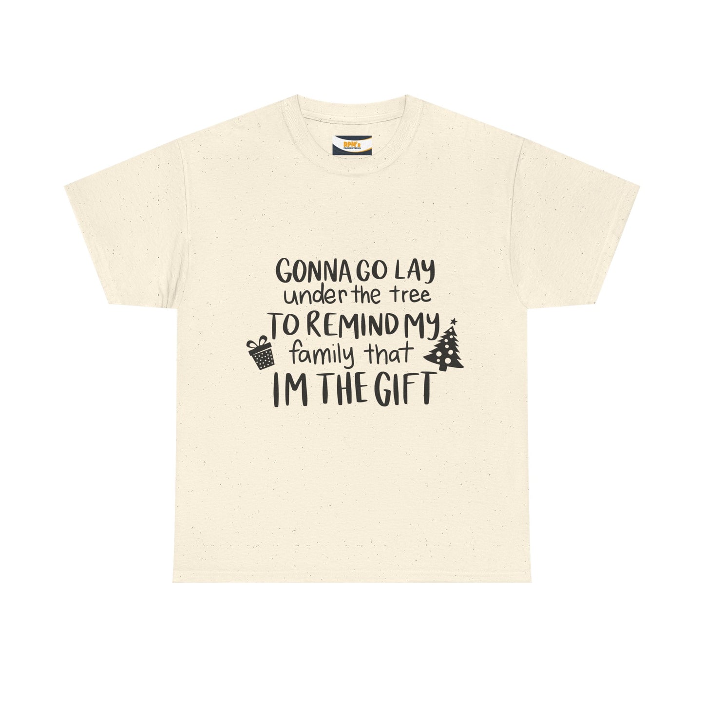 Gift Reminder Tee - Funny Christmas Shirt, Holiday Humor, Unisex Cotton Tee, Family Gift, Christmas Gift Shirt